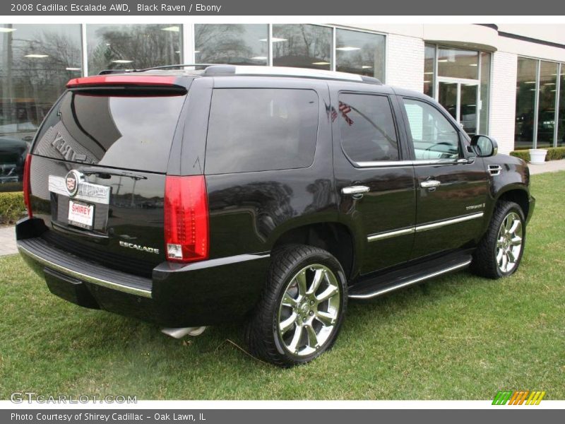 Black Raven / Ebony 2008 Cadillac Escalade AWD