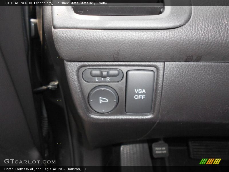 Polished Metal Metallic / Ebony 2010 Acura RDX Technology