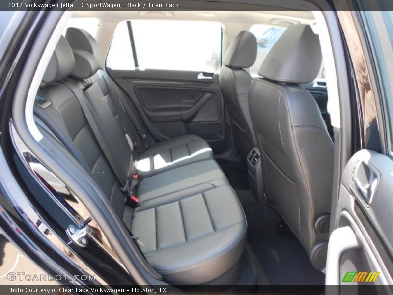 Black / Titan Black 2012 Volkswagen Jetta TDI SportWagen