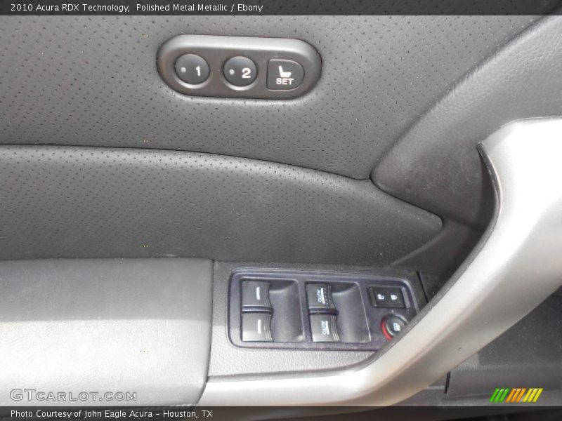Polished Metal Metallic / Ebony 2010 Acura RDX Technology