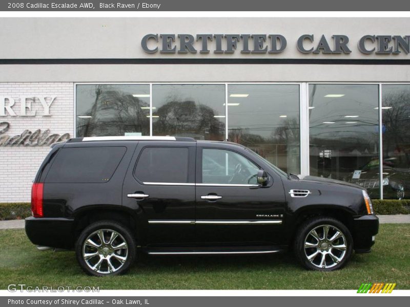 Black Raven / Ebony 2008 Cadillac Escalade AWD