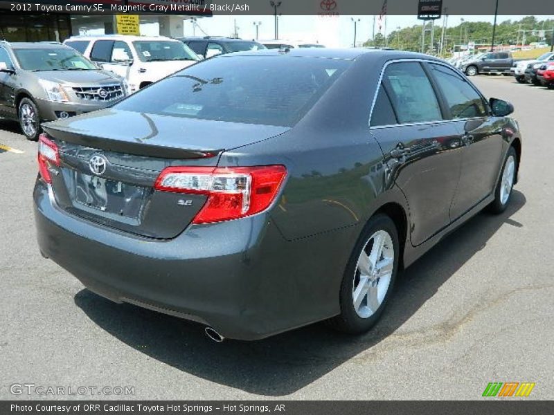Magnetic Gray Metallic / Black/Ash 2012 Toyota Camry SE