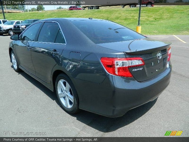 Magnetic Gray Metallic / Black/Ash 2012 Toyota Camry SE