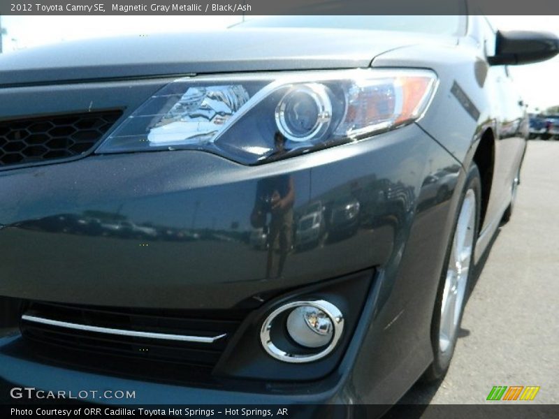 Magnetic Gray Metallic / Black/Ash 2012 Toyota Camry SE