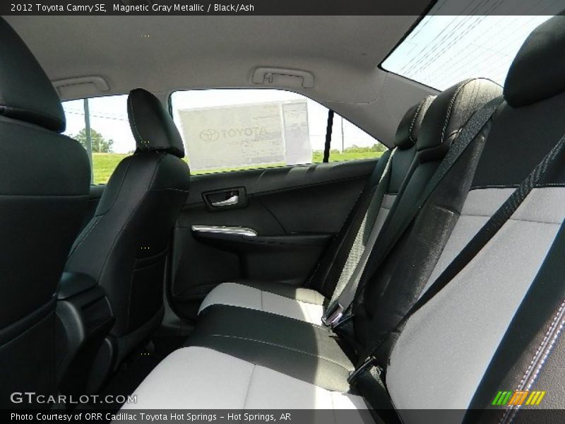 Magnetic Gray Metallic / Black/Ash 2012 Toyota Camry SE