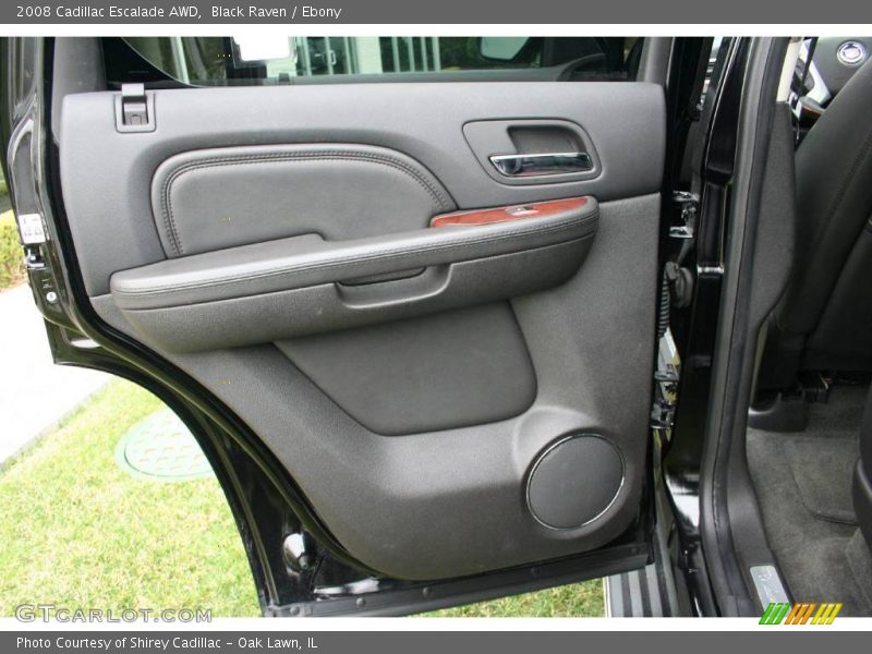 Black Raven / Ebony 2008 Cadillac Escalade AWD