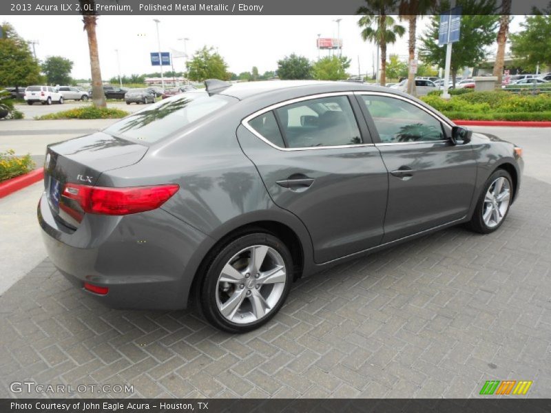 Polished Metal Metallic / Ebony 2013 Acura ILX 2.0L Premium