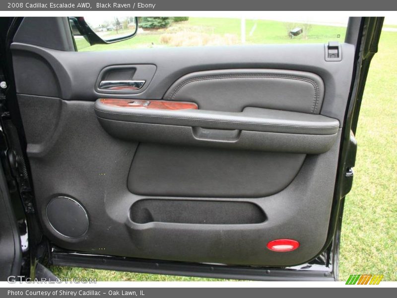 Black Raven / Ebony 2008 Cadillac Escalade AWD