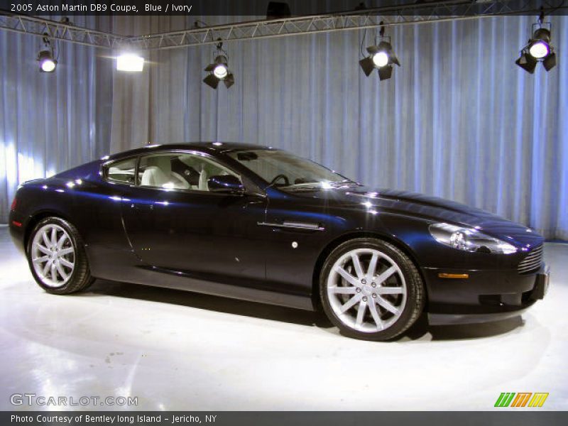 Blue / Ivory 2005 Aston Martin DB9 Coupe