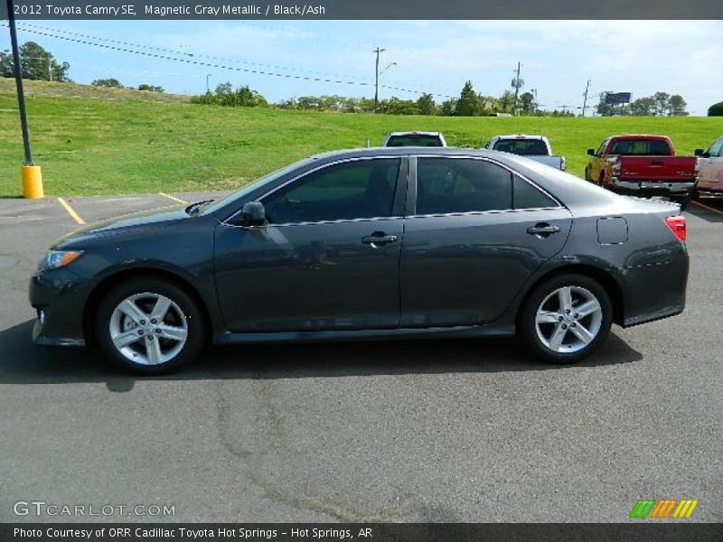 Magnetic Gray Metallic / Black/Ash 2012 Toyota Camry SE