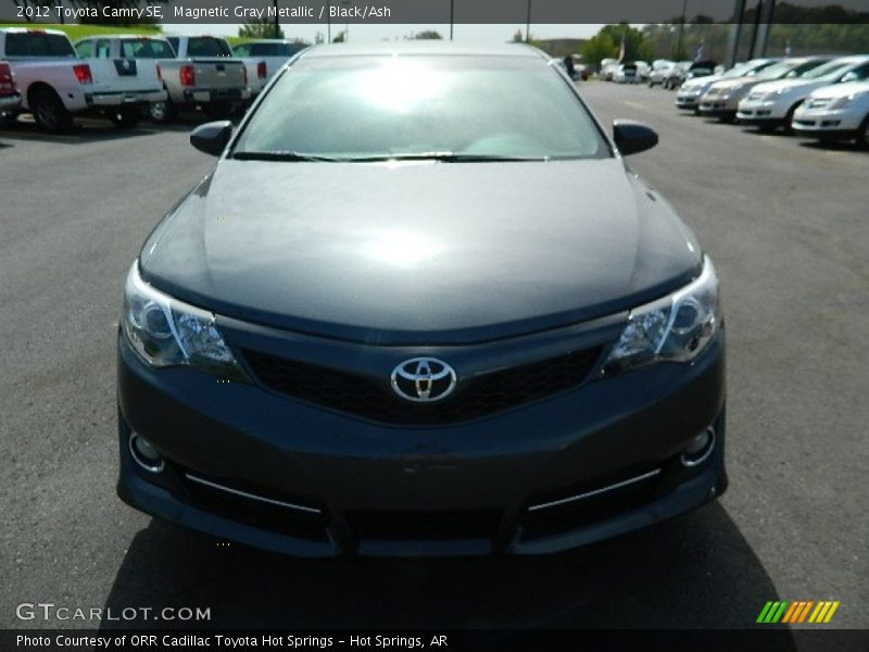 Magnetic Gray Metallic / Black/Ash 2012 Toyota Camry SE