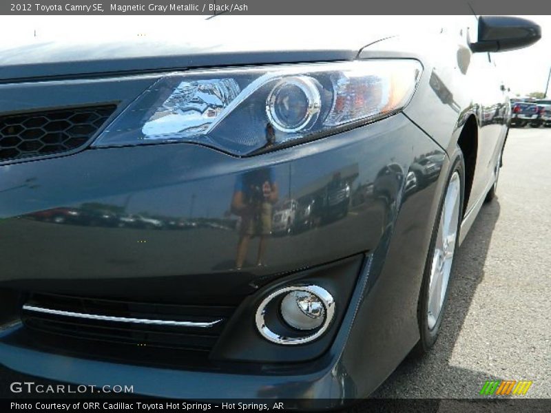 Magnetic Gray Metallic / Black/Ash 2012 Toyota Camry SE