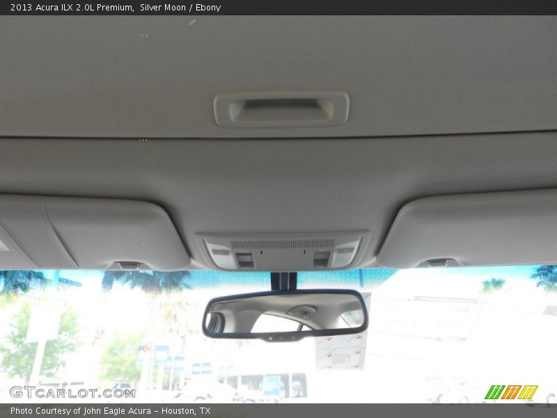 Silver Moon / Ebony 2013 Acura ILX 2.0L Premium