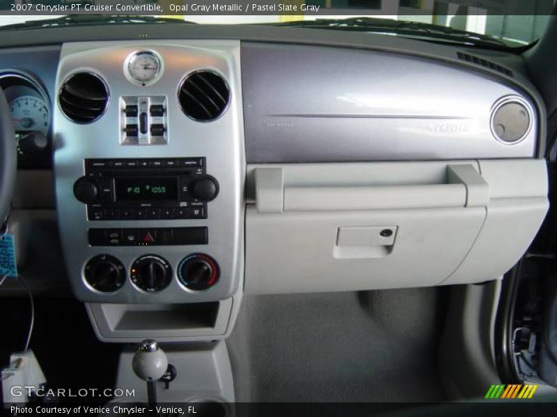 Opal Gray Metallic / Pastel Slate Gray 2007 Chrysler PT Cruiser Convertible