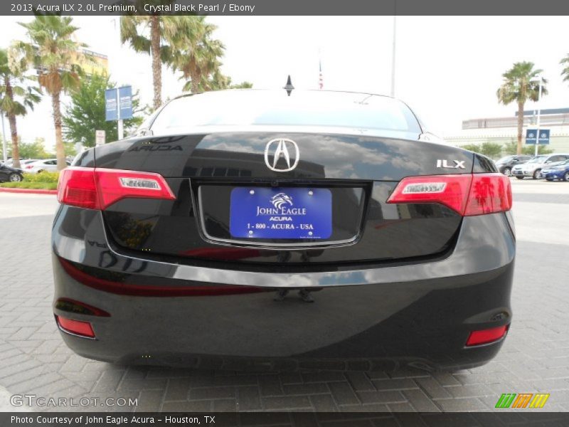 Crystal Black Pearl / Ebony 2013 Acura ILX 2.0L Premium