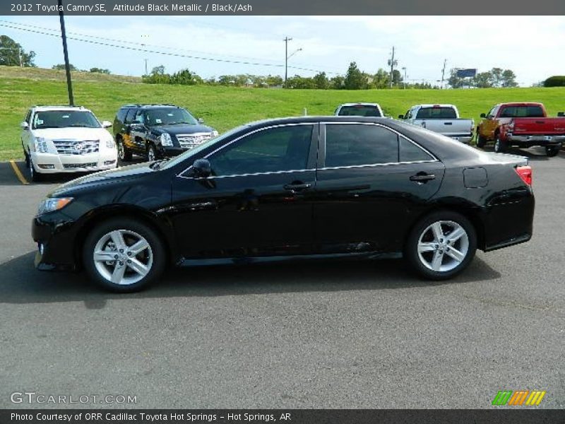 Attitude Black Metallic / Black/Ash 2012 Toyota Camry SE