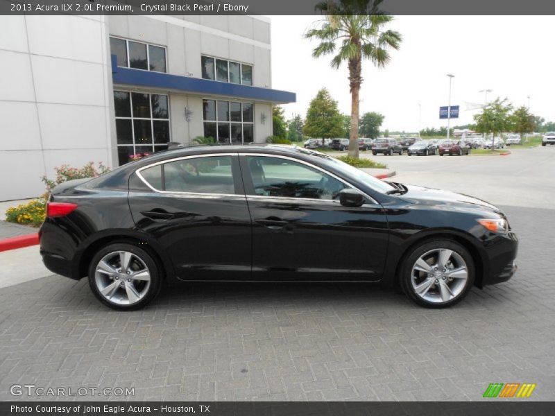 Crystal Black Pearl / Ebony 2013 Acura ILX 2.0L Premium