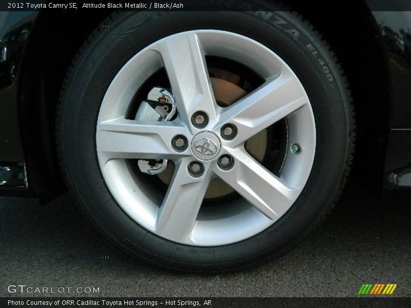 Attitude Black Metallic / Black/Ash 2012 Toyota Camry SE
