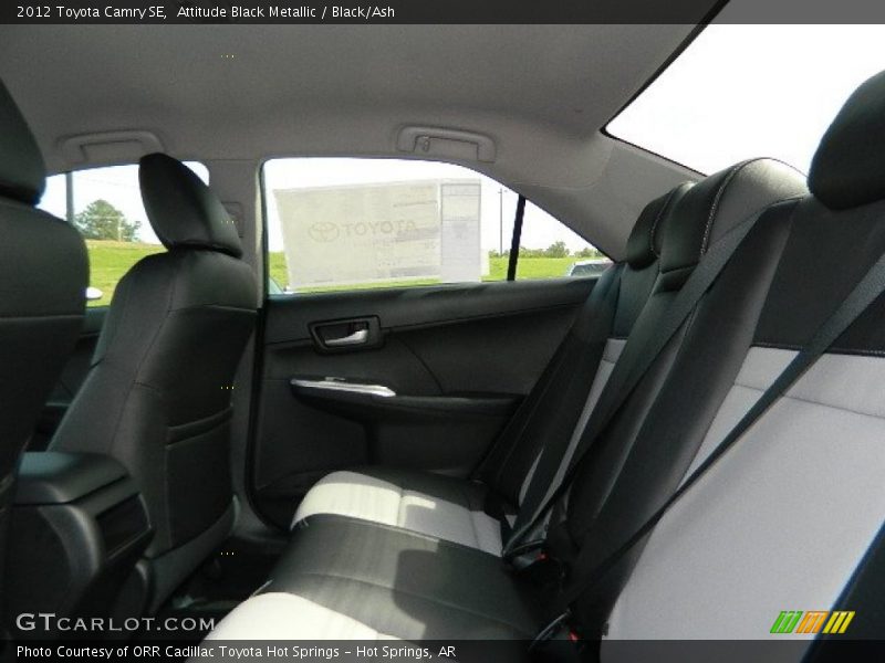 Attitude Black Metallic / Black/Ash 2012 Toyota Camry SE