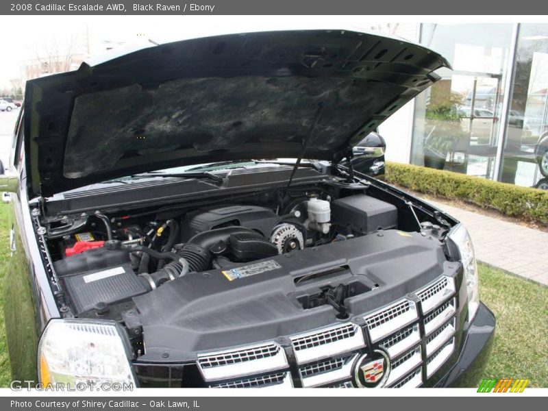 Black Raven / Ebony 2008 Cadillac Escalade AWD
