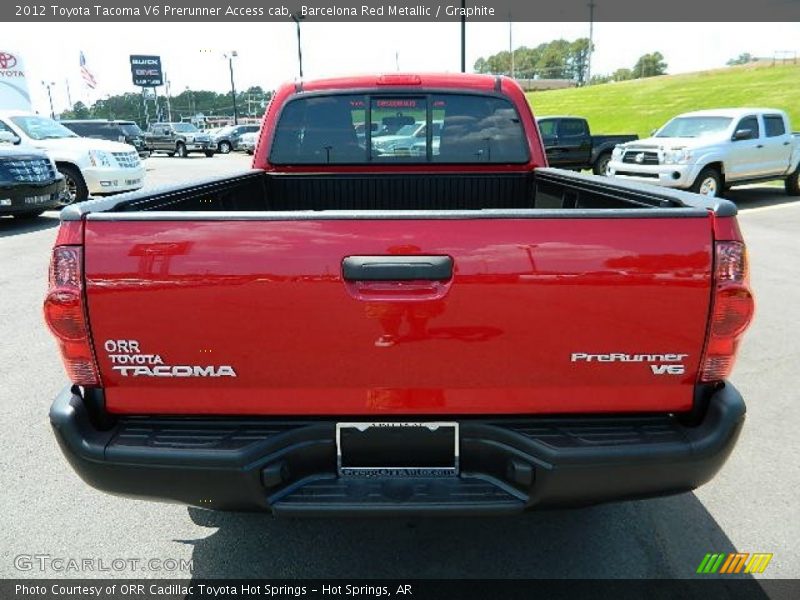 Barcelona Red Metallic / Graphite 2012 Toyota Tacoma V6 Prerunner Access cab