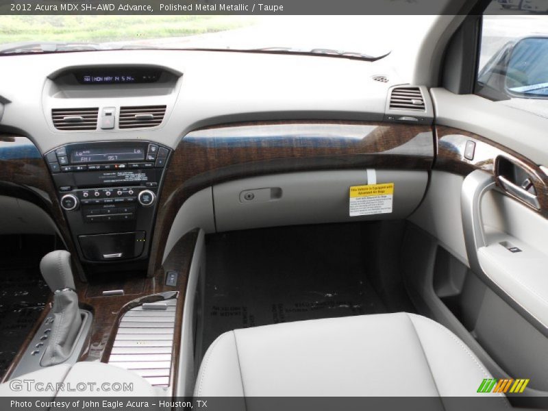 Polished Metal Metallic / Taupe 2012 Acura MDX SH-AWD Advance