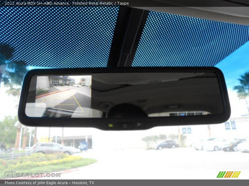 Polished Metal Metallic / Taupe 2012 Acura MDX SH-AWD Advance
