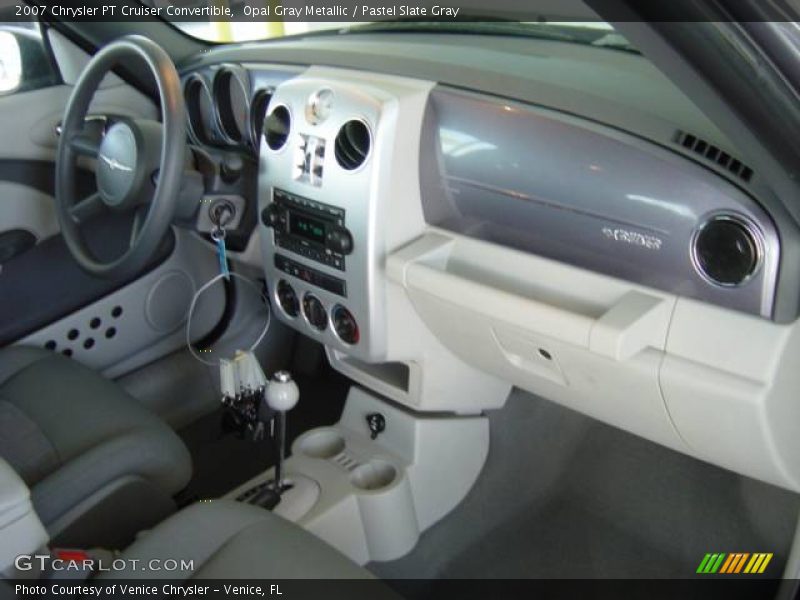 Opal Gray Metallic / Pastel Slate Gray 2007 Chrysler PT Cruiser Convertible