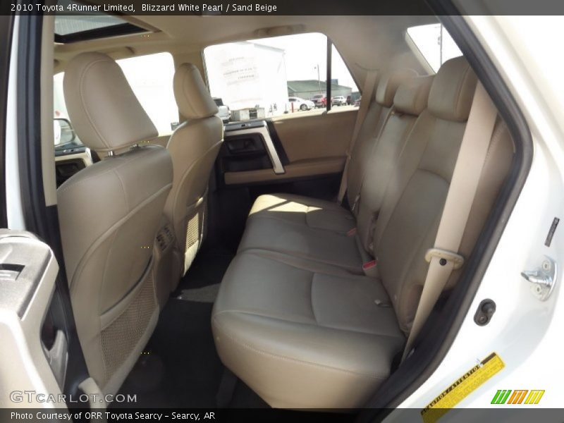 Blizzard White Pearl / Sand Beige 2010 Toyota 4Runner Limited
