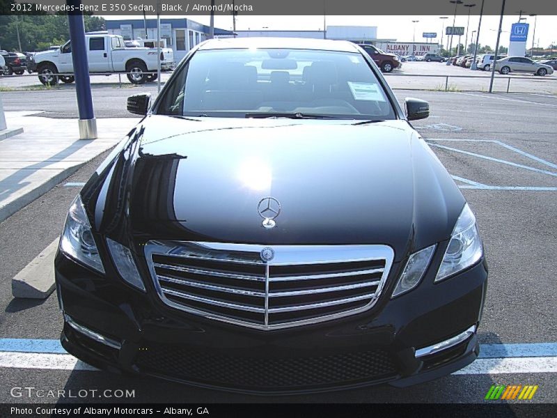 Black / Almond/Mocha 2012 Mercedes-Benz E 350 Sedan