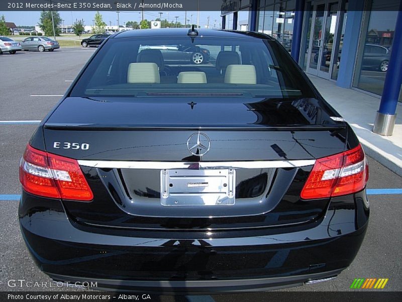Black / Almond/Mocha 2012 Mercedes-Benz E 350 Sedan