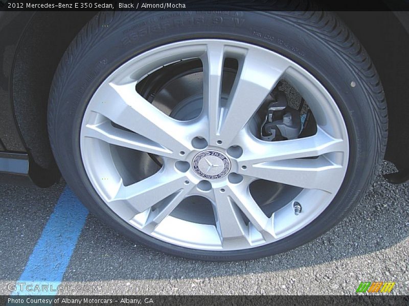 Black / Almond/Mocha 2012 Mercedes-Benz E 350 Sedan
