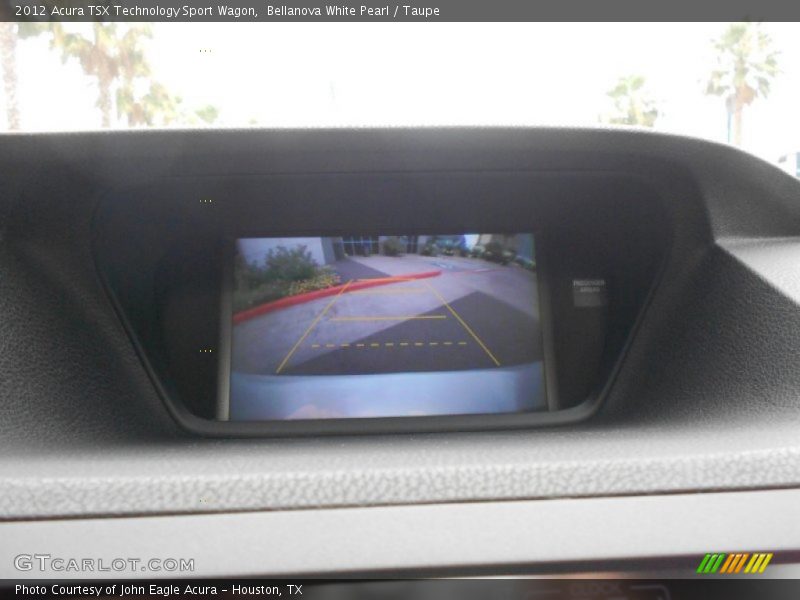 Bellanova White Pearl / Taupe 2012 Acura TSX Technology Sport Wagon