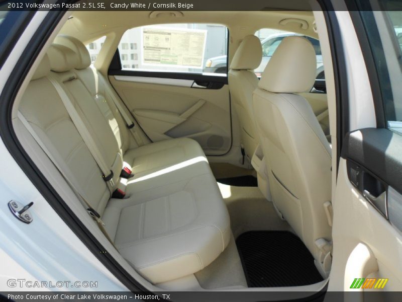 Candy White / Cornsilk Beige 2012 Volkswagen Passat 2.5L SE