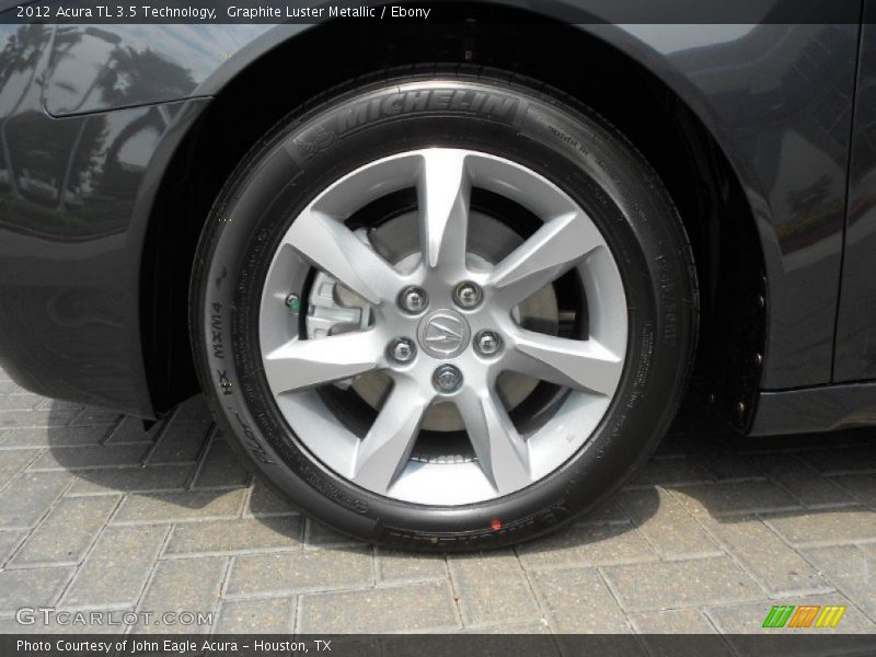 Graphite Luster Metallic / Ebony 2012 Acura TL 3.5 Technology