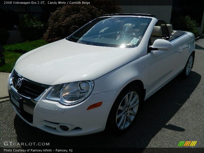 Candy White / Cornsilk Beige 2008 Volkswagen Eos 2.0T