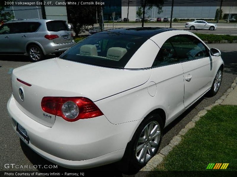 Candy White / Cornsilk Beige 2008 Volkswagen Eos 2.0T