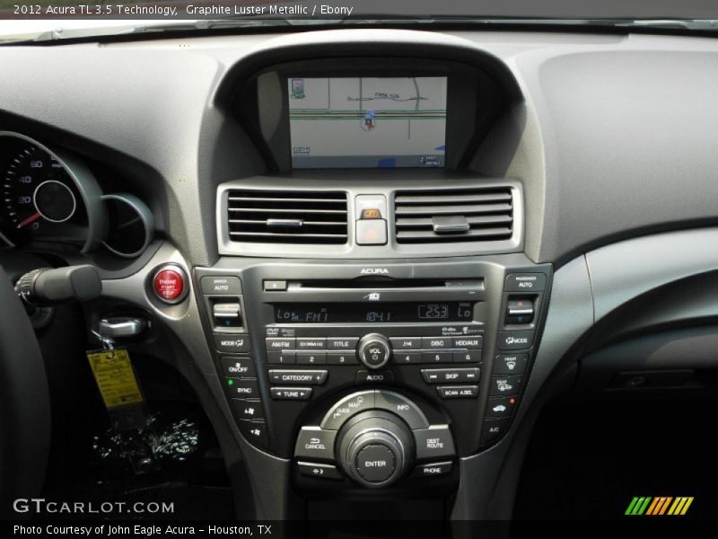 Graphite Luster Metallic / Ebony 2012 Acura TL 3.5 Technology