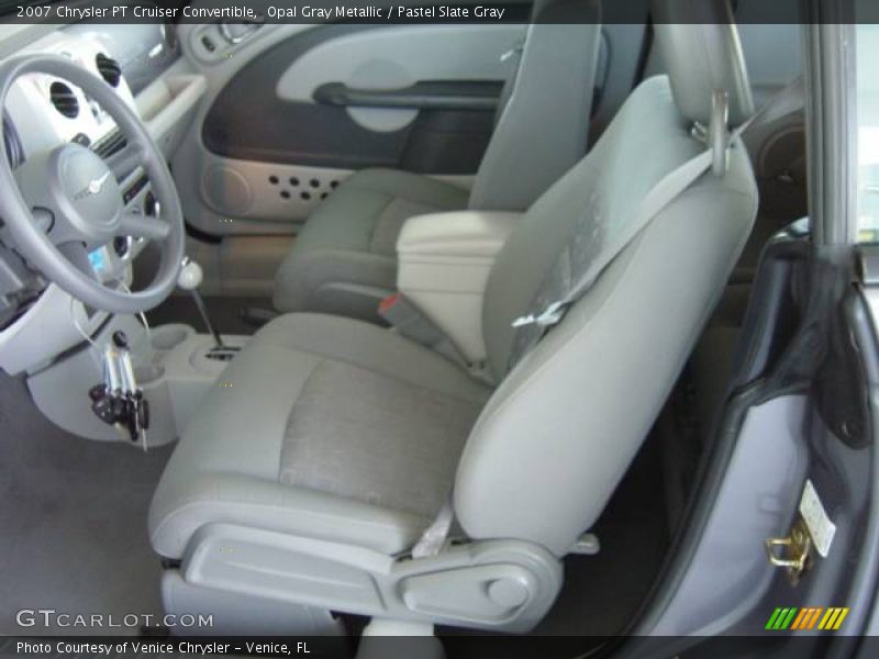 Opal Gray Metallic / Pastel Slate Gray 2007 Chrysler PT Cruiser Convertible