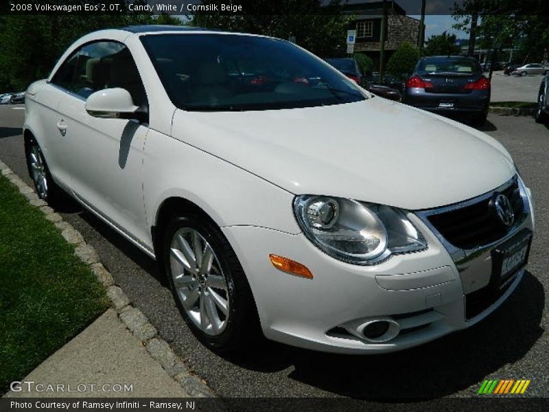 Candy White / Cornsilk Beige 2008 Volkswagen Eos 2.0T