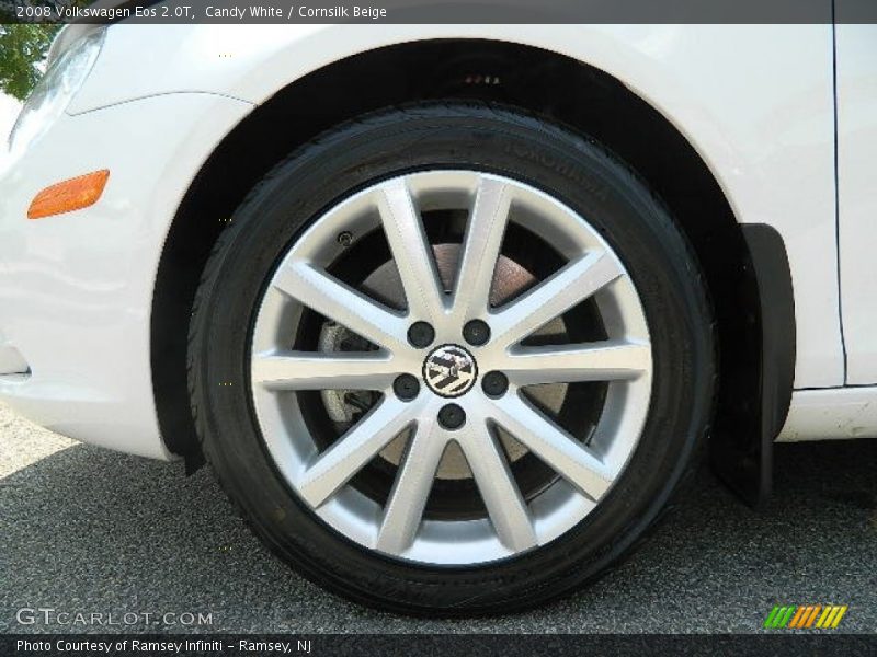 Candy White / Cornsilk Beige 2008 Volkswagen Eos 2.0T