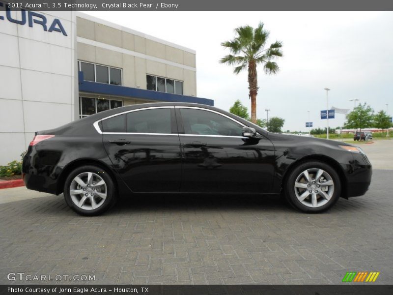 Crystal Black Pearl / Ebony 2012 Acura TL 3.5 Technology