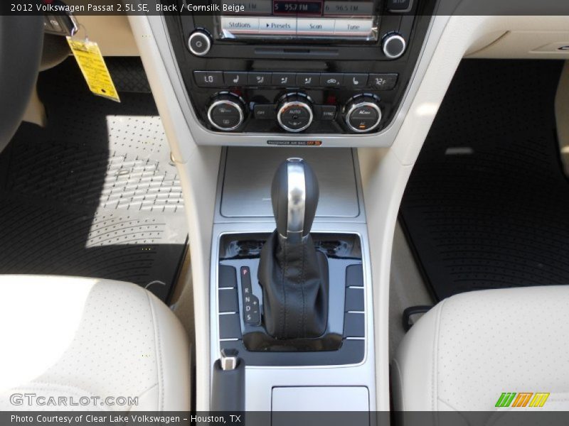Black / Cornsilk Beige 2012 Volkswagen Passat 2.5L SE