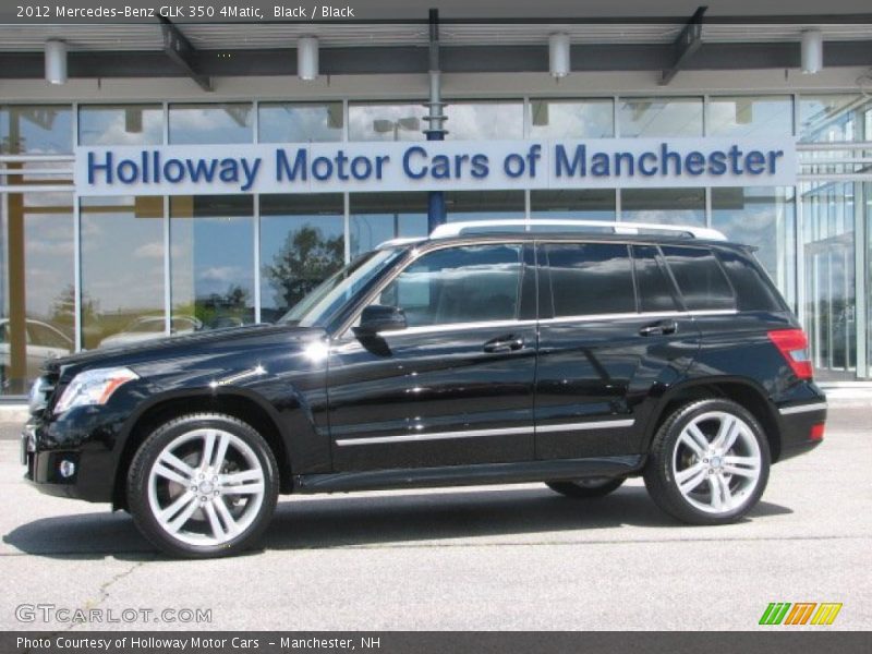 Black / Black 2012 Mercedes-Benz GLK 350 4Matic