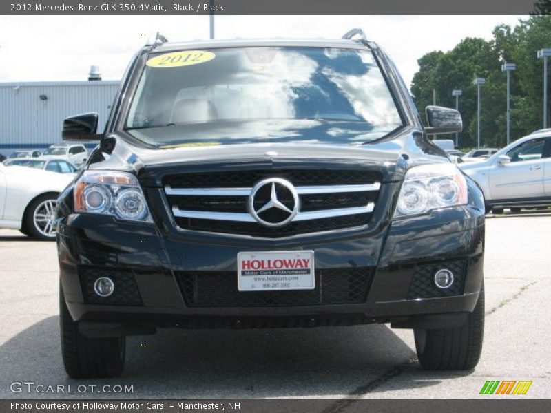 Black / Black 2012 Mercedes-Benz GLK 350 4Matic