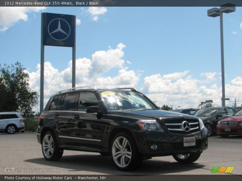 Black / Black 2012 Mercedes-Benz GLK 350 4Matic