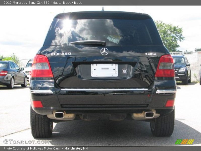 Black / Black 2012 Mercedes-Benz GLK 350 4Matic