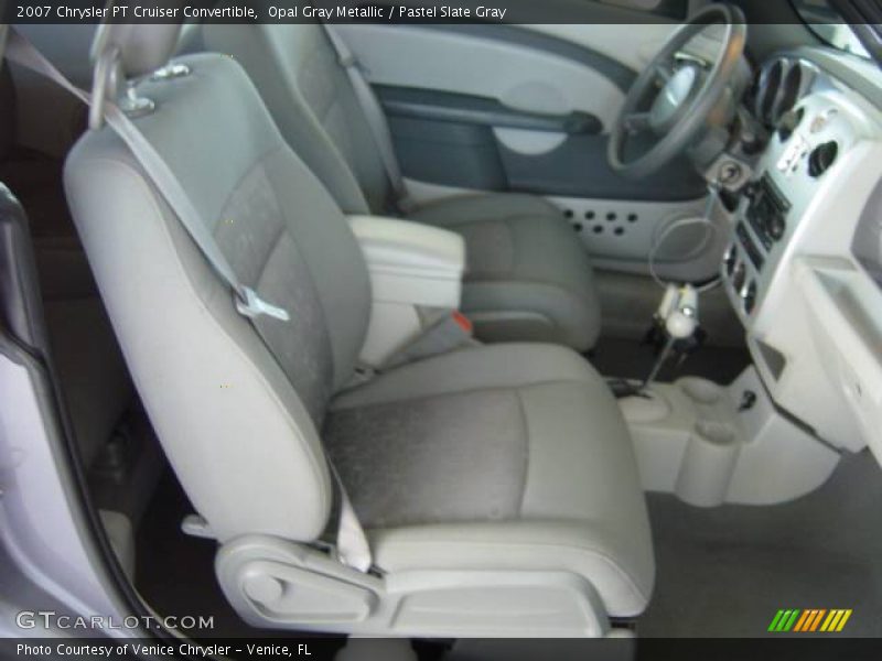 Opal Gray Metallic / Pastel Slate Gray 2007 Chrysler PT Cruiser Convertible