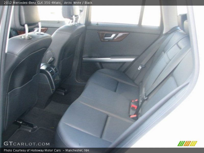 Arctic White / Black 2012 Mercedes-Benz GLK 350 4Matic