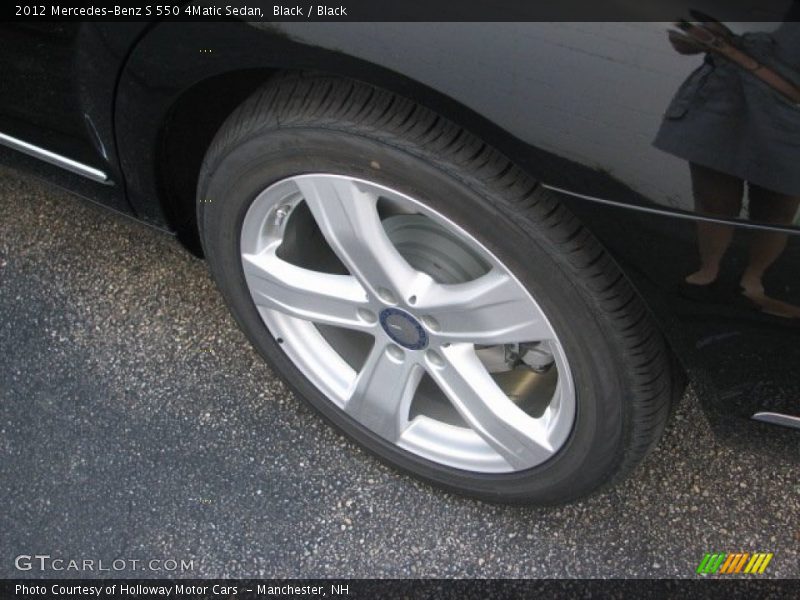 Black / Black 2012 Mercedes-Benz S 550 4Matic Sedan